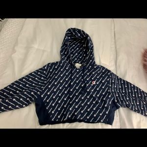 Champion Reverse Weave Cropped Hoodie